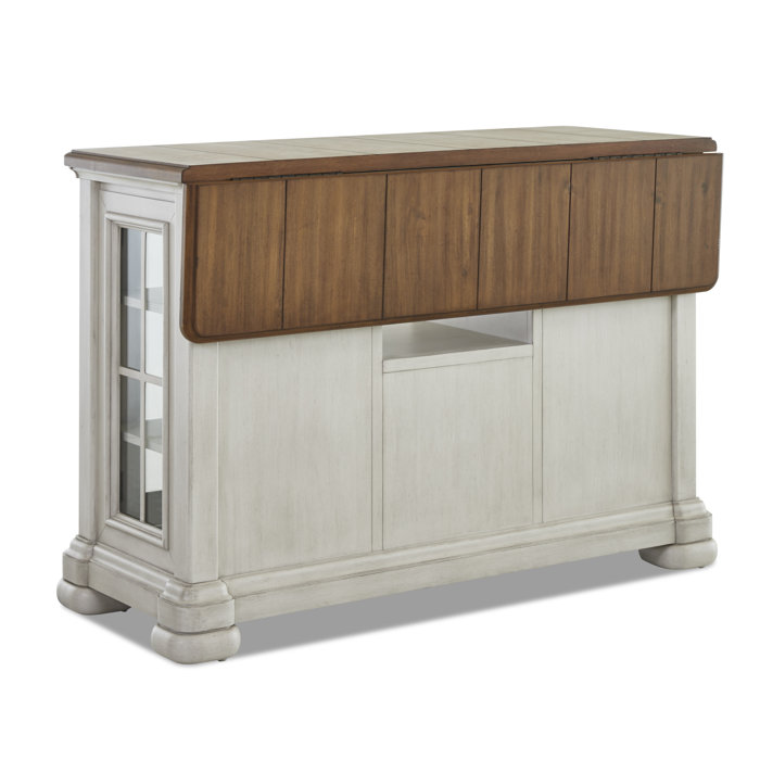 Trisha Yearwood Home Collection Solid Wood Kitchen Island & Reviews
